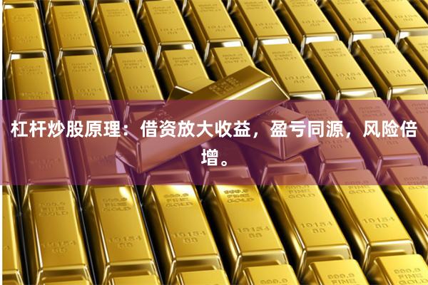 杠杆炒股原理：借资放大收益，盈亏同源，风险倍增。